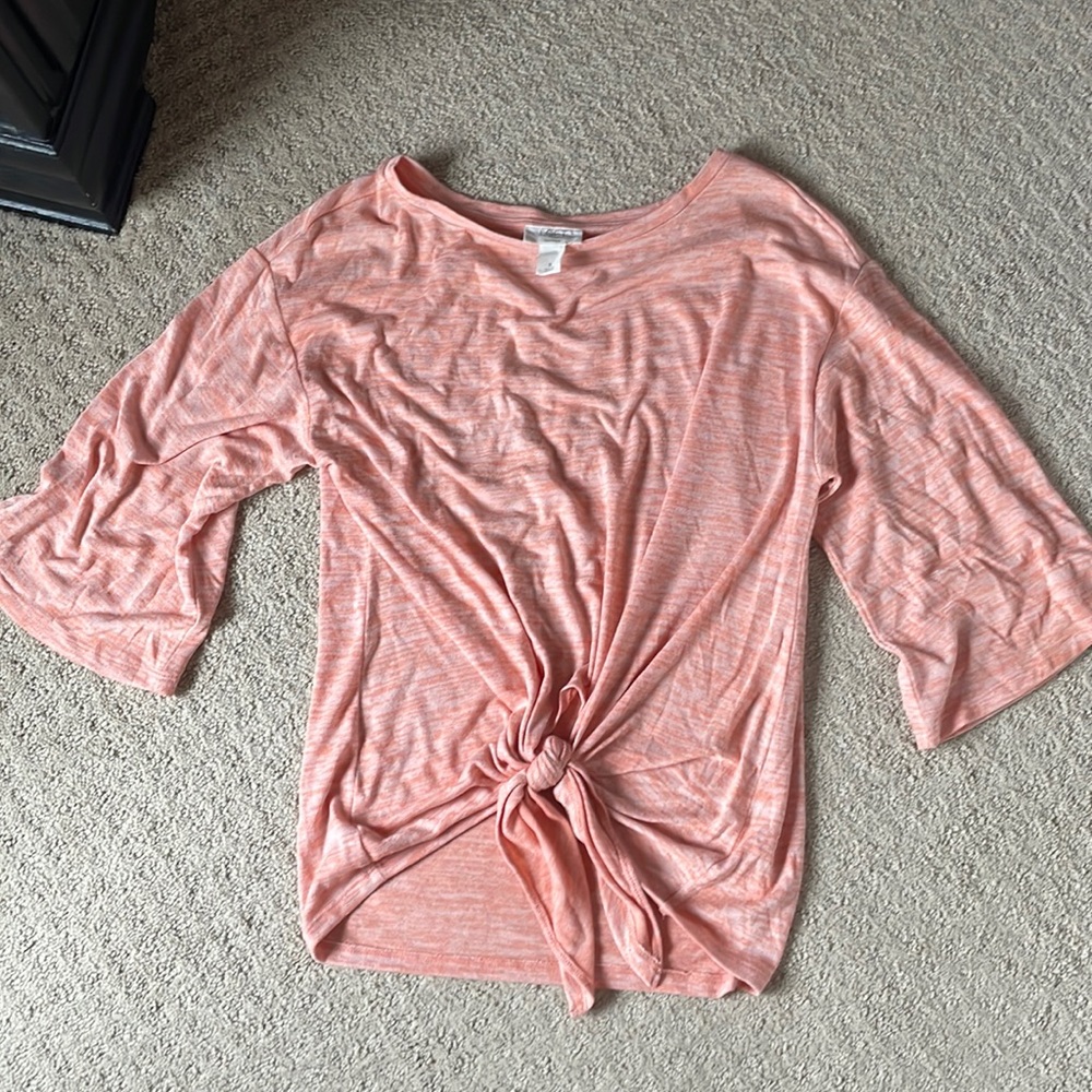 Belle sleeved tie up lounge top